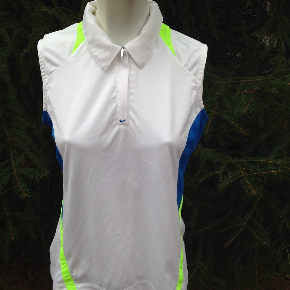 Nike fit dry golf athletic shirt medium